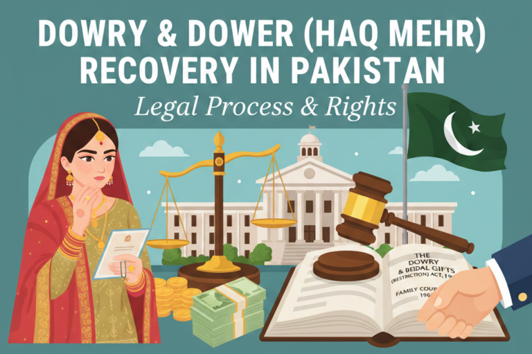 Doower Dowry & Dower (Haq Mehr) Recovery in Pakistan: Legal Process & Rights ...