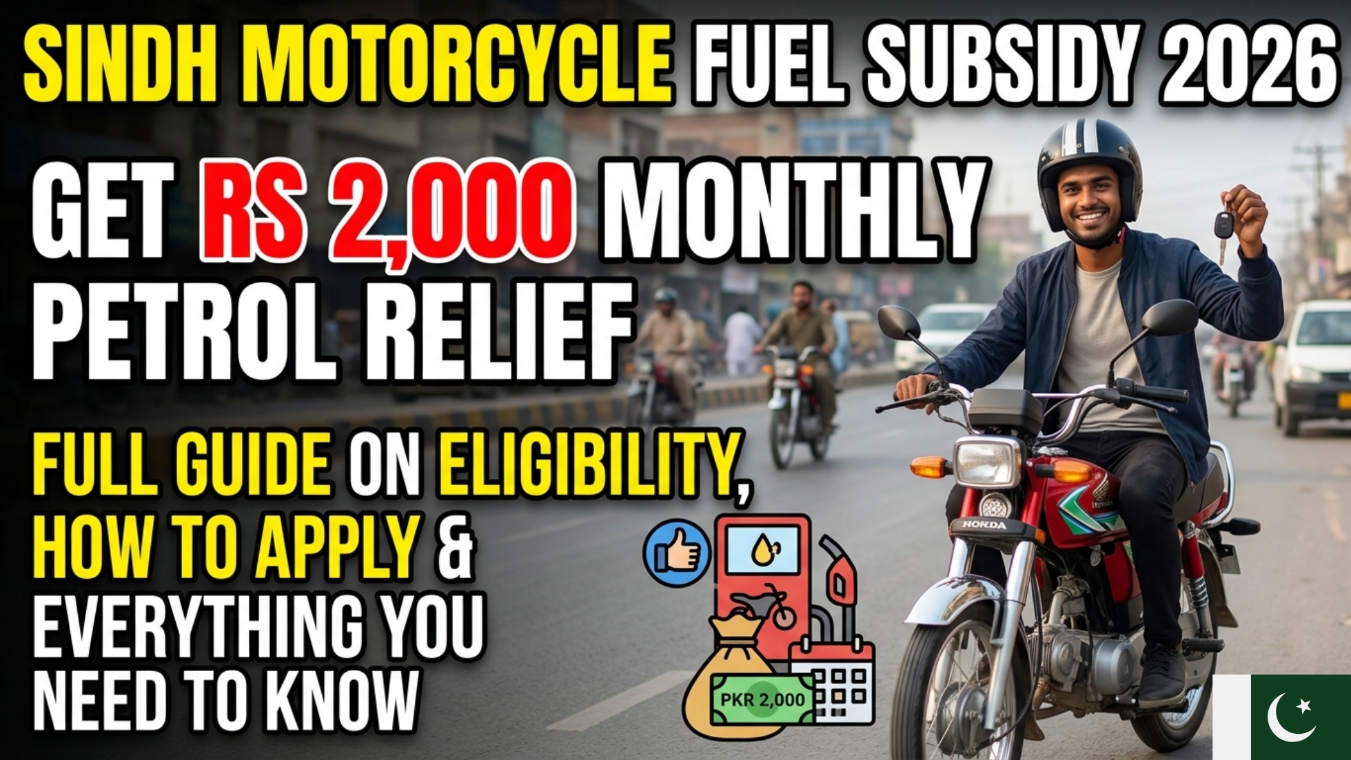 Sindh Motorcycle Fuel Subsidy 2026