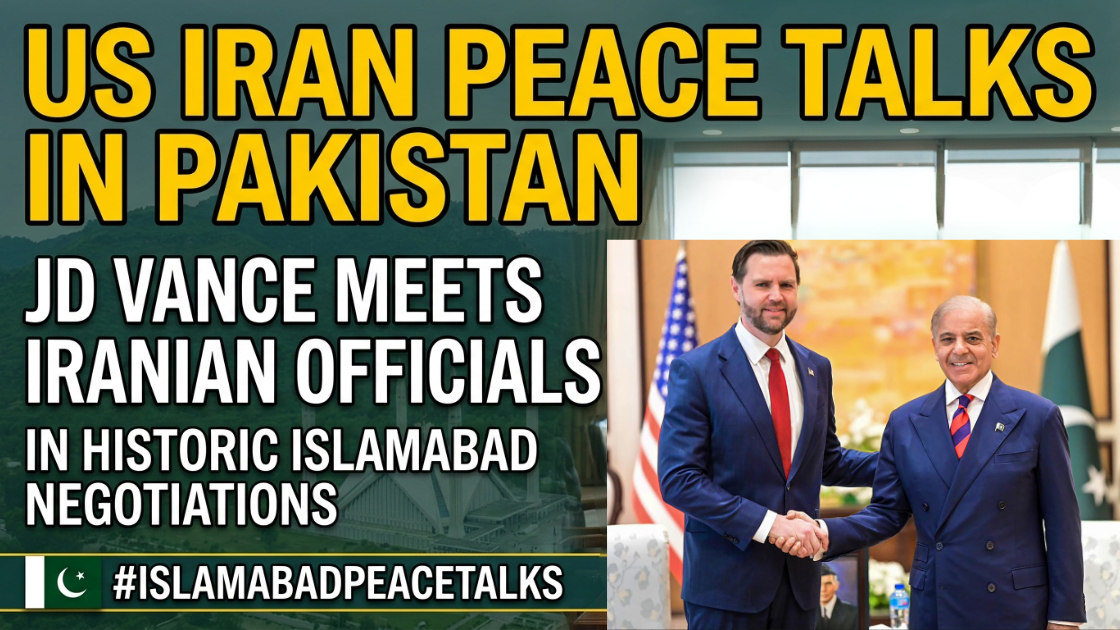 US and Iran hold peace talks in Pakistan