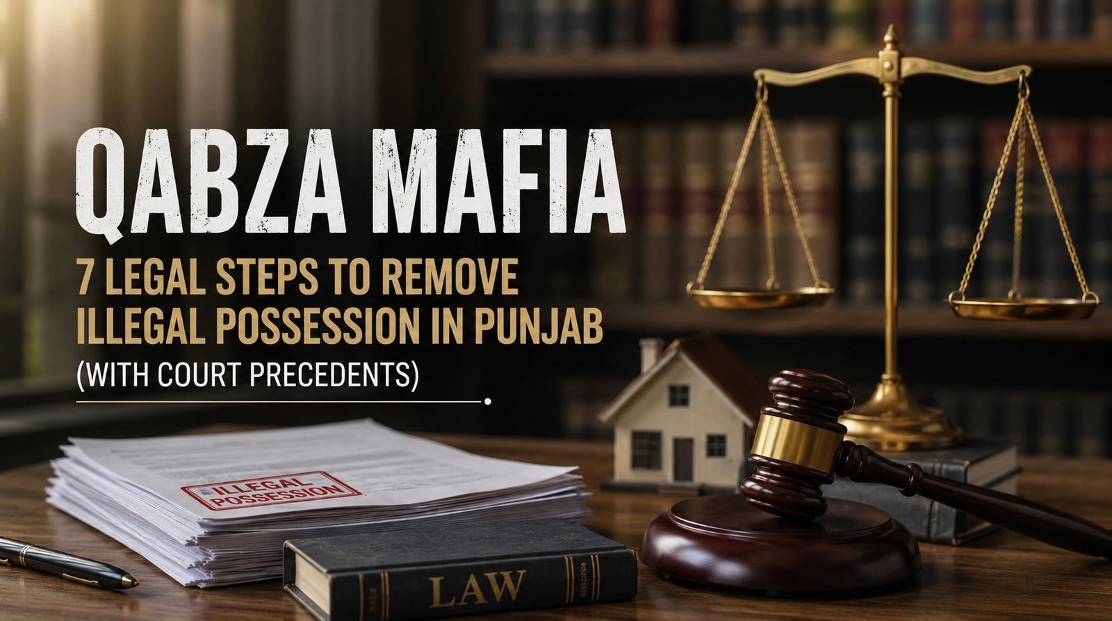 Qabza Mafia: 7 Legal Steps to Remove Illegal Possession in Punjab (With Court Precedents)